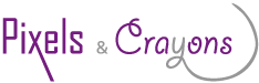logo de Pixels et crayons